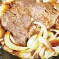 クックOOUS0G☆'s cooksnap of when they made 絶品ソース！ビーフステーキ.