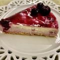 ヘルシープー's cooksnap of when they made 三層のブルーベリーレアチーズケーキ.