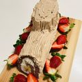 つぐしゅんママ's cooksnap of when they made ブッシュドノエルの作り方【クリスマス】.
