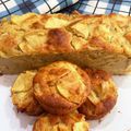 姐御♪'s cooksnap of when they made ホットケーキミックスでアップルバナナのおさつなケーキ☆.