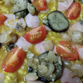 hiro0317's cooksnap of when they made カレー粉で！夏野菜とエビのパエリア.