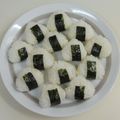 mami99's cooksnap of when they made 超ミニミニおにぎり.
