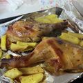 chicolle's cooksnap of when they made 照り焼きローストチキン.