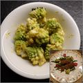 melmarilyn's cooksnap of when they made 簡単！【ロマネスコのカレーマヨソテー】.