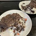 mーnーtーy's cooksnap of when they made 材料3つ！甘さ控えめオレオチーズケーキ.