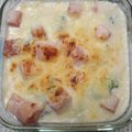 ラフロイグ31年's cooksnap of when they made ホワイトソース缶で♪卵たっぷりグラタン.