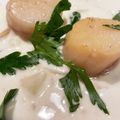 よっーすぅぃー's cooksnap of when they made 帆立のグリル　レモンクリームソース.