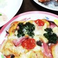 5本指くつした's cooksnap of when they made ピザ生地　手こねで簡単！.