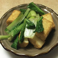 りりあん♪'s cooksnap of when they made 小松菜と厚揚げの生姜炒め.