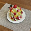 クックCH8MUC☆'s cooksnap of when they made クリスマスツリーケーキ.
