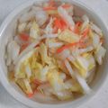 nyaoko♪'s cooksnap of when they made 白菜と人参の浅漬け.