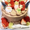 竜結ママ's cooksnap of when they made デコレーションケーキのチョコクリーム.