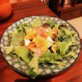 ﾋﾟﾝｸｻﾝ's cooksnap of when they made 柿と生ハムとクリームチーズのサラダ.