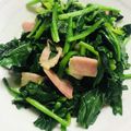 ｂｅｒｒｙ＋'s cooksnap of when they made ほうれん草とベーコンのバターソテー♪.