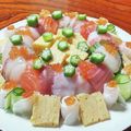あおいりん's cooksnap of when they made デコレーション寿司☆誕生日☆クリスマス.