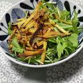 QPはにー's cooksnap of when they made デパ地下デリの味！水菜とさつま芋のサラダ.