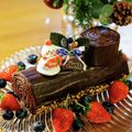 かぶらき's cooksnap of when they made チョコレートのブッシュドノエル.