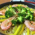aiti's cooksnap of when they made サフラン無し！フライパン☆簡単パエリア.