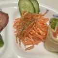 ほあちん's cooksnap of when they made 生ハムと♡シーザー風ニンジンサラダ.
