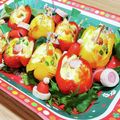 ☆もろもす☆'s cooksnap of when they made クリスマスに☆パプリカのオープンオムレツ.