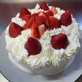 2iini's cooksnap of when they made 基本のジェノワーズ（スポンジ）.