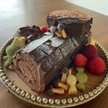 Michimogu's cooksnap of when they made クリスマスにブッシュドノエル・ショコラ.