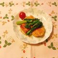 yesmama's cooksnap of when they made 菜の花鶏胸肉のスイートチリソース醤油炒め.
