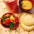 yesmama's cooksnap of when they made 簡単♪　絶品　絹さやと竹輪のスープ　.