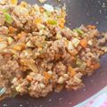 あたむ❤189's cooksnap of when they made 子供もパクパク！辛くないドライカレー.