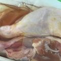 葉月優希's cooksnap of when they made 絶対おいしい、骨付きもも肉、３%塩水で.
