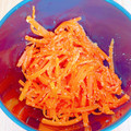 プー♡'s cooksnap of when they made 簡単！人参のたらこバター炒め.