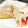 satolove's cooksnap of when they made 基本のジェノワーズ（スポンジ）.