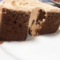 satolove's cooksnap of when they made しっとりふわふわ ココアシフォンケーキ.