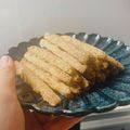 レシピ研究おじさん's cooksnap of when they made チーズ味のおつまみ！酒粕クラッカー.