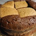 クックU2XSJ5☆'s cooksnap of when they made 材料4つで簡単チョコレートケーキ.