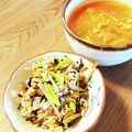 ハチワレねこ's cooksnap of when they made ひじきとごぼうの炊き込みご飯.