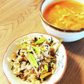 ハチワレねこ's cooksnap of when they made ひじきとごぼうの炊き込みご飯.