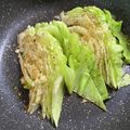 てらぼお's cooksnap of when they made 子供も喜ぶ★キャベツステーキ★カレー味.