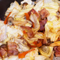 きゃりたんぺ's cooksnap of when they made 和風☆厚切りベーコンとキャベツの炒め物.