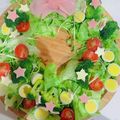 azryu★212's cooksnap of when they made X'mas☆子供も喜ぶ簡単リースサラダ.