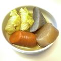 azbjbn's cooksnap of when they made おでんやお鍋に白菜の餅ロール.