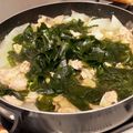 tcherry's cooksnap of when they made 速攻鍋❤大根と薄切り豚バラ鍋.