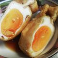 おむすび55's cooksnap of when they made レンジで卵巾着.