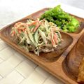 だりりラブ's cooksnap of when they made ■カニかま入り！ごぼう胡麻マヨサラダ■.
