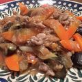 akisann's cooksnap of when they made 豚バラと茄子の♡コク旨♡みぞれ炒め.