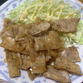 blue_apron's cooksnap of when they made 定食屋さん風、柔らかジューシー生姜焼き♡.