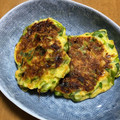 ☆すぬぴっぴ☆'s cooksnap of when they made 長葱を大量消費！甘辛ダレの簡単長葱お焼き.