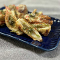 きっかママ's cooksnap of when they made あおさと乾燥桜エビの磯辺揚げ（磯辺焼き）.