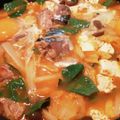 気まぐれ♡雨おんな's cooksnap of when they made りぴりぴ簡単サバ缶スンドゥブチゲ☆一人鍋.