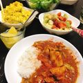 Rika☆Rin's cooksnap of when they made 秋冬限定？白菜とキノコで里芋カレー♬.